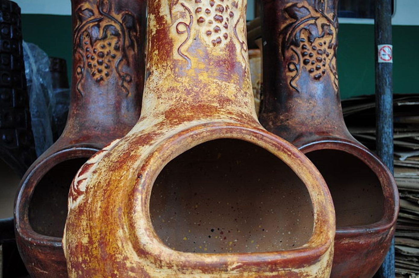 Adding Color To Your Pit Fired Pottery Spinning Pots