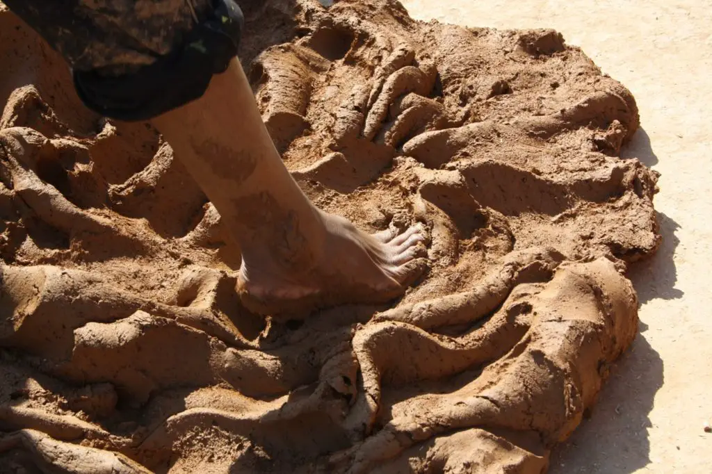 How to make pottery clay at home spinning pots